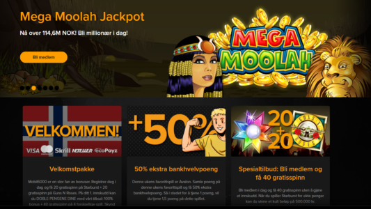 mobil6000 casino bonuser og spill