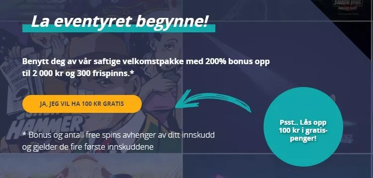 chanz casino norge bonus