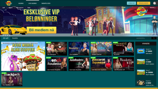 les vår omtale av luckland casino
