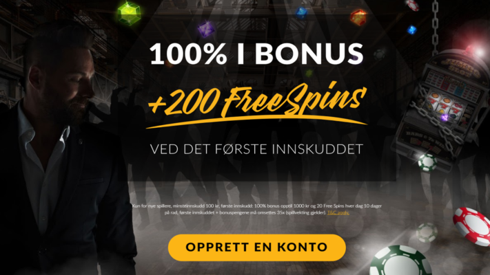 casinobonus og gratisspinn hos shadow bet casino