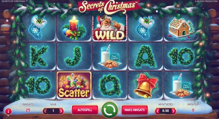 Secrets of Christmas casinotopplisten