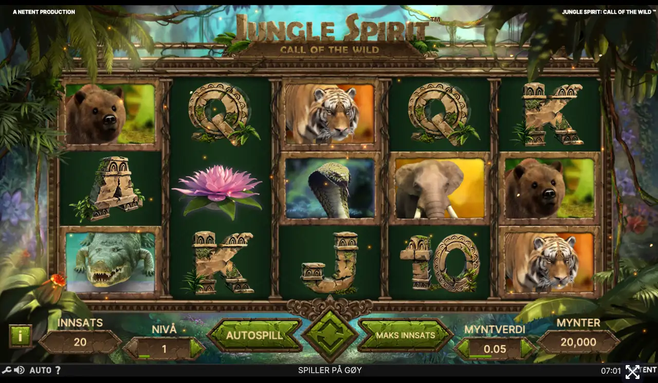Jungle spirit slot