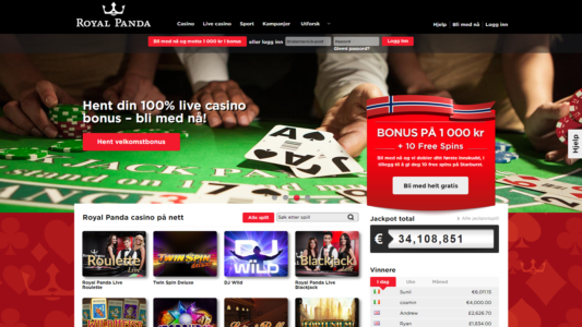 royal panda casino omtale