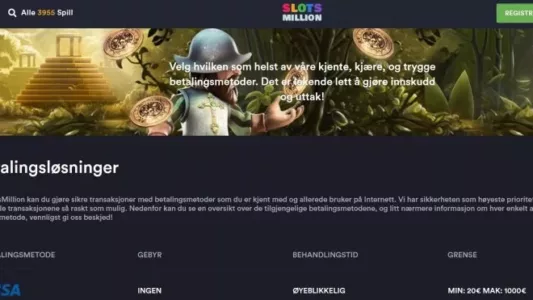 slotsmillion casino omtale 3