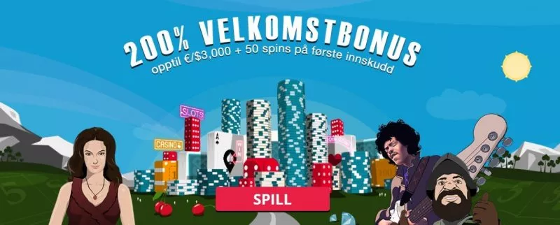 spinland casino norge bonus