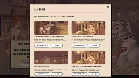 joreels casino bonuser