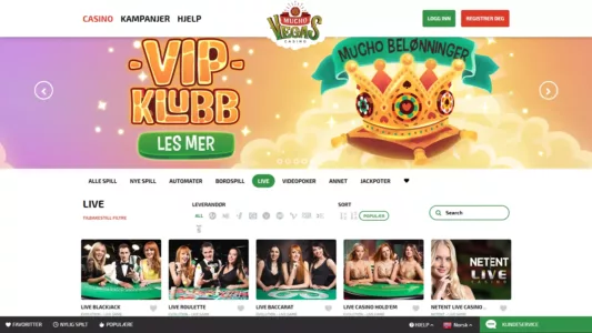 vip program hos muchovegas casino