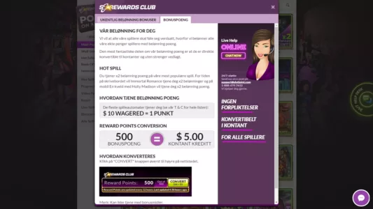 få bonus hos nettkasinoet slotjoint casino