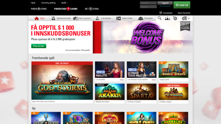 Pokerstars Casino omtale