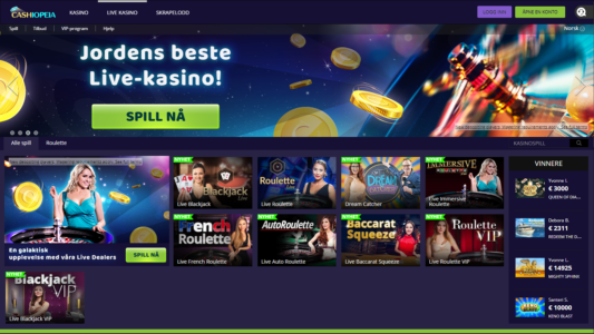 les vår omtale av cashiopeia casino