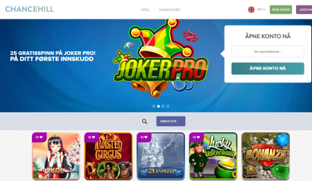 Chance hill casino restaurant