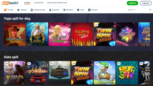 spintastic casino