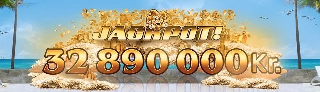 jackpot hos vera og john casino vinner