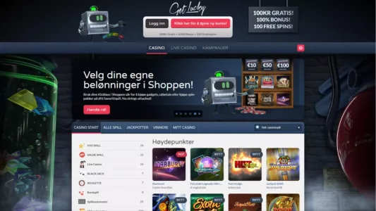 spill hos get lucky casino