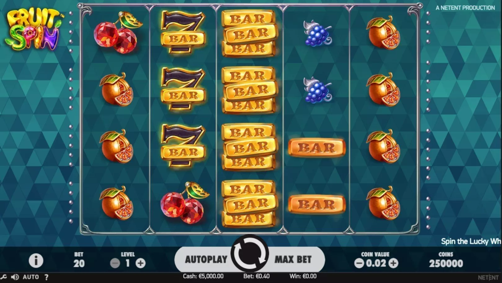 fruit spin slot