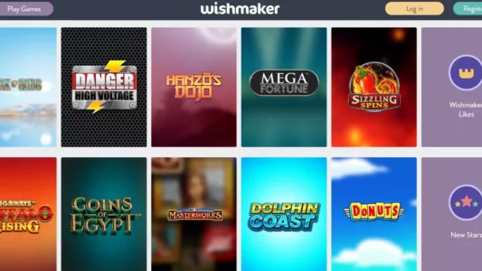 Wishmaker Casino Spillutvalg
