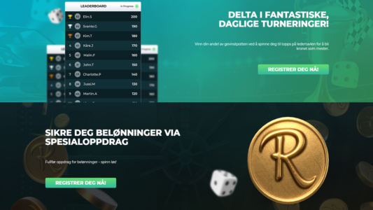gode belønninger hos rolla casino