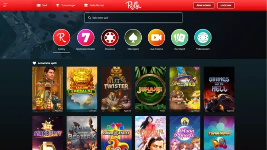 spillutvalg hos rolla casino