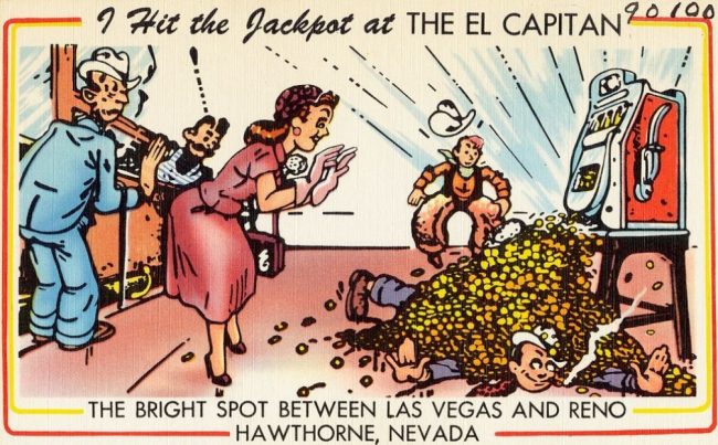 Jackpot spilleautomat