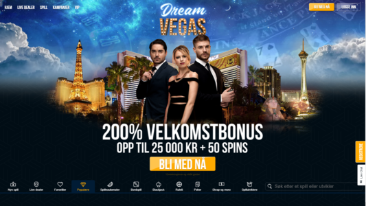 dream vegas casino bonus