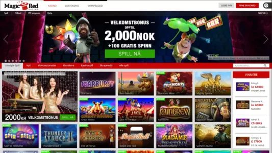bonus hos magicred casino