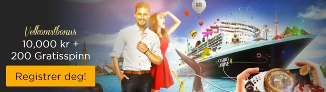 velkomstbonus hos Casino Cruise