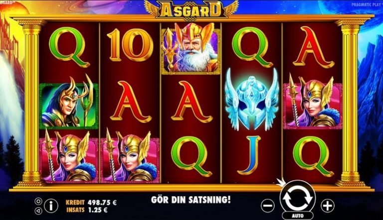Asgard casinotopplisten