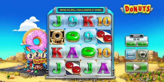 Donuts spilleautomat Big TIme Gaming