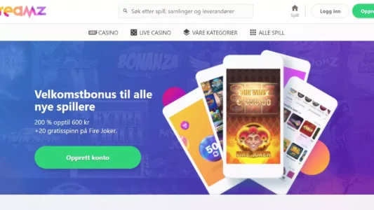 dreamz casino omtale