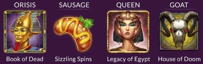 Kampanjesymboler i Guts Casino Kampanje