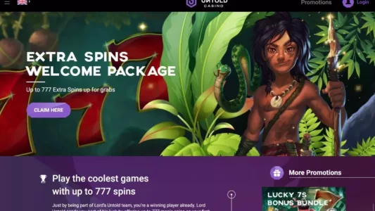 les vår omtale av det nye casinoet untold casino