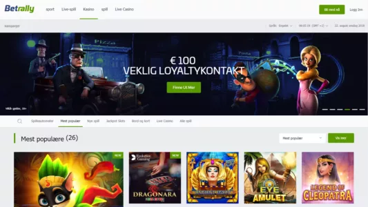 betrally casino omtale