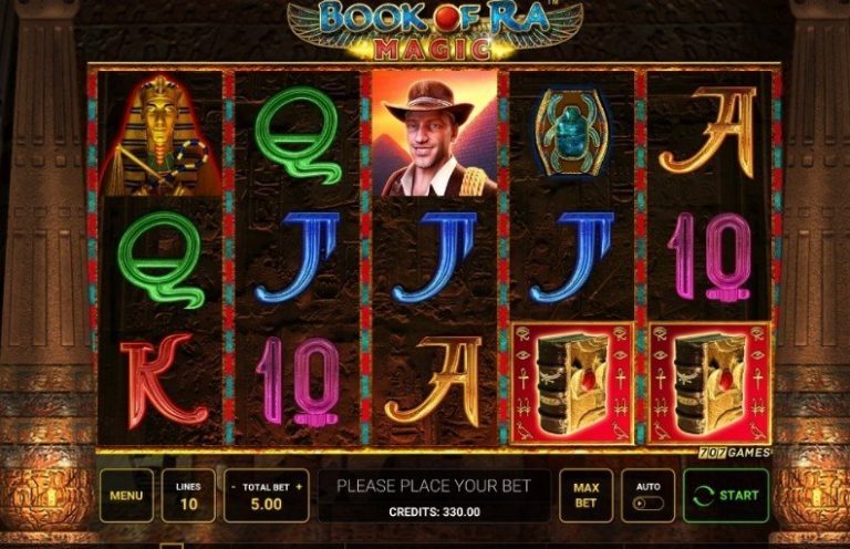 Book of Ra Magic casinotopplisten