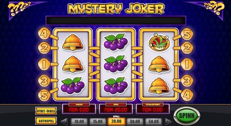 Mystery Joker casinotopplisten