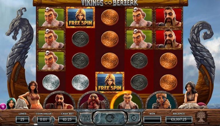 Vikings Go Berzerk casinotopplisten