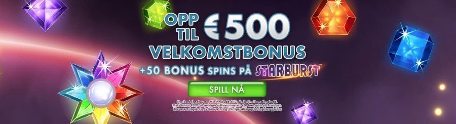 Velkomstbonus hos Slotsino Casino