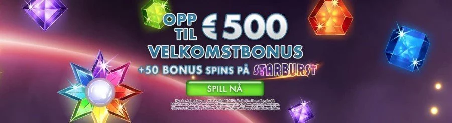 Velkomstbonus hos Slotsino Casino