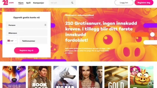 21.com casino