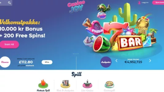 Casino Joy skjermbilde