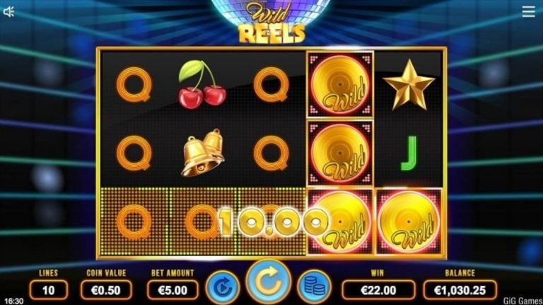 Wild Reels casinotopplisten