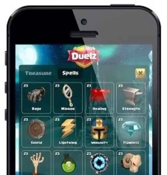 duelz casino på mobilen