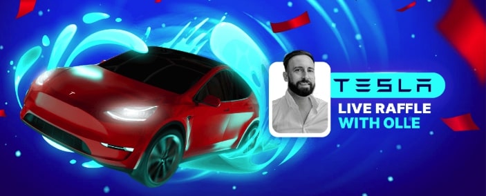 tesla lotteri hos bitstarz