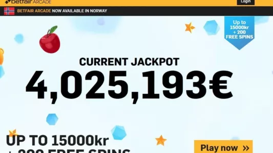 les vår omtale av betfair arcade casino