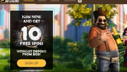 bonuser og kampanjer hos bob casino
