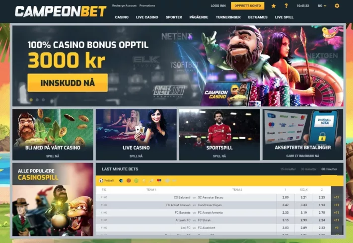 campeonbet casino omtale