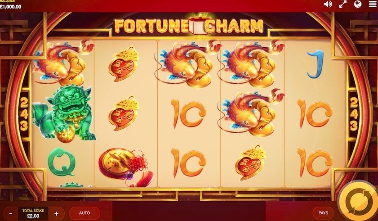 Fortune Charm casinotopplisten