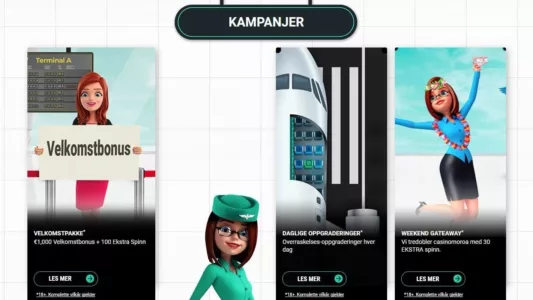 Kampanjer hos Gate 777 Casino