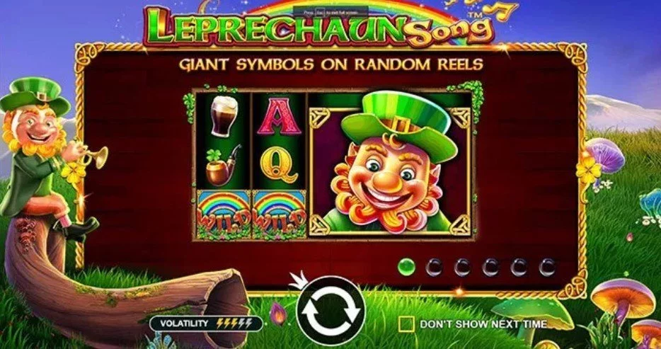 Leprechauns Song pragmatic Play spilleautomat