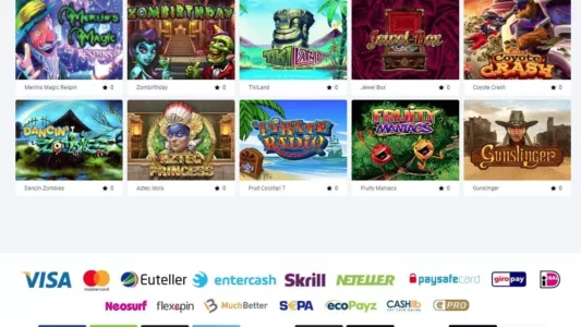 Svenbet casino spillutvalg