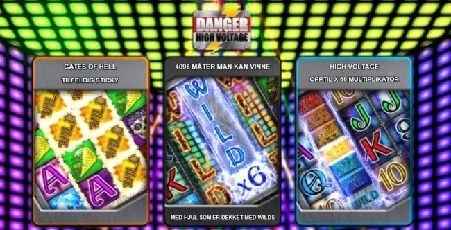 Danger High Voltage Big Time Gaming Spilleautomat